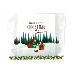 Spread Christmas Cheer Snowman Tea Towel| Sale