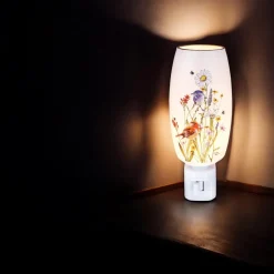 – Spring Florals And Birds on Stems Night Light|Stony Creek