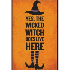 Sunstar - Yes The Wicked Witch Does Live Here Sign|