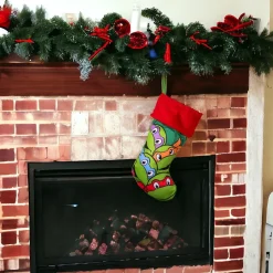 Teenage Mutant Ninja Turtles Retro Applique Christmas Stocking|Kurt Adler Best