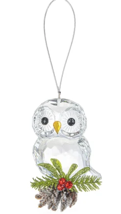 Teeny Owl Pinecone Ornament| Best