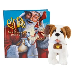 The Elf Pets St. Bernard | The Christmas Loft| New