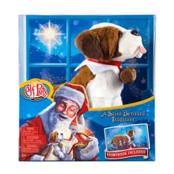 The Elf Pets St. Bernard | The Christmas Loft| New
