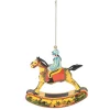 Tin Rocking Horse Ornament| Clearance