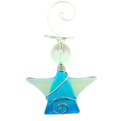 Tiny Angel Ornament – Aqua| Hot