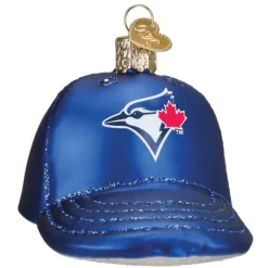 Toronto Blue Jays Baseball Cap Ornament - The Christmas Loft|Old World Glass Clearance