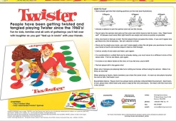 TWISTER® CLASSIC EDITION BOARD GAME| Discount