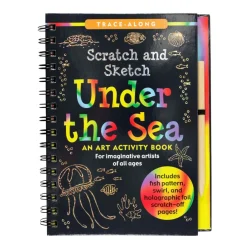 Under the Sea Scratch & Sketch Art Activity Book| Outlet