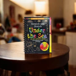 Under the Sea Scratch & Sketch Art Activity Book| Outlet