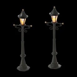 Village streetlight 2 pieces set accessory|Department 56 Hot