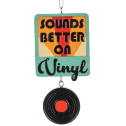 Vintage Record Ornament| Clearance