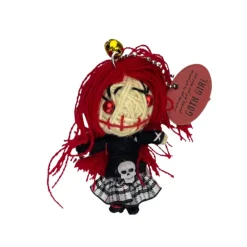 Voodoo Doll - Goth Girl Charm| New