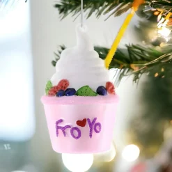 Whimsical Fro Yo Ornament|Cody Foster & Co. New