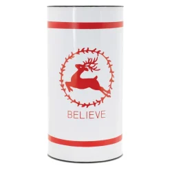 White Believe Holiday Container| Hot