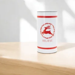 White Believe Holiday Container| Hot