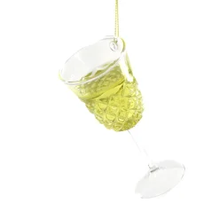 White Wine Glass Holiday Ornament|Cody Foster & Co. Discount