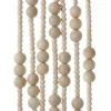 Wooden Natural Bead Garland|Kurt Adler Hot