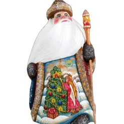 Wooden Trim A Tree Santa | The Christmas Loft| Hot