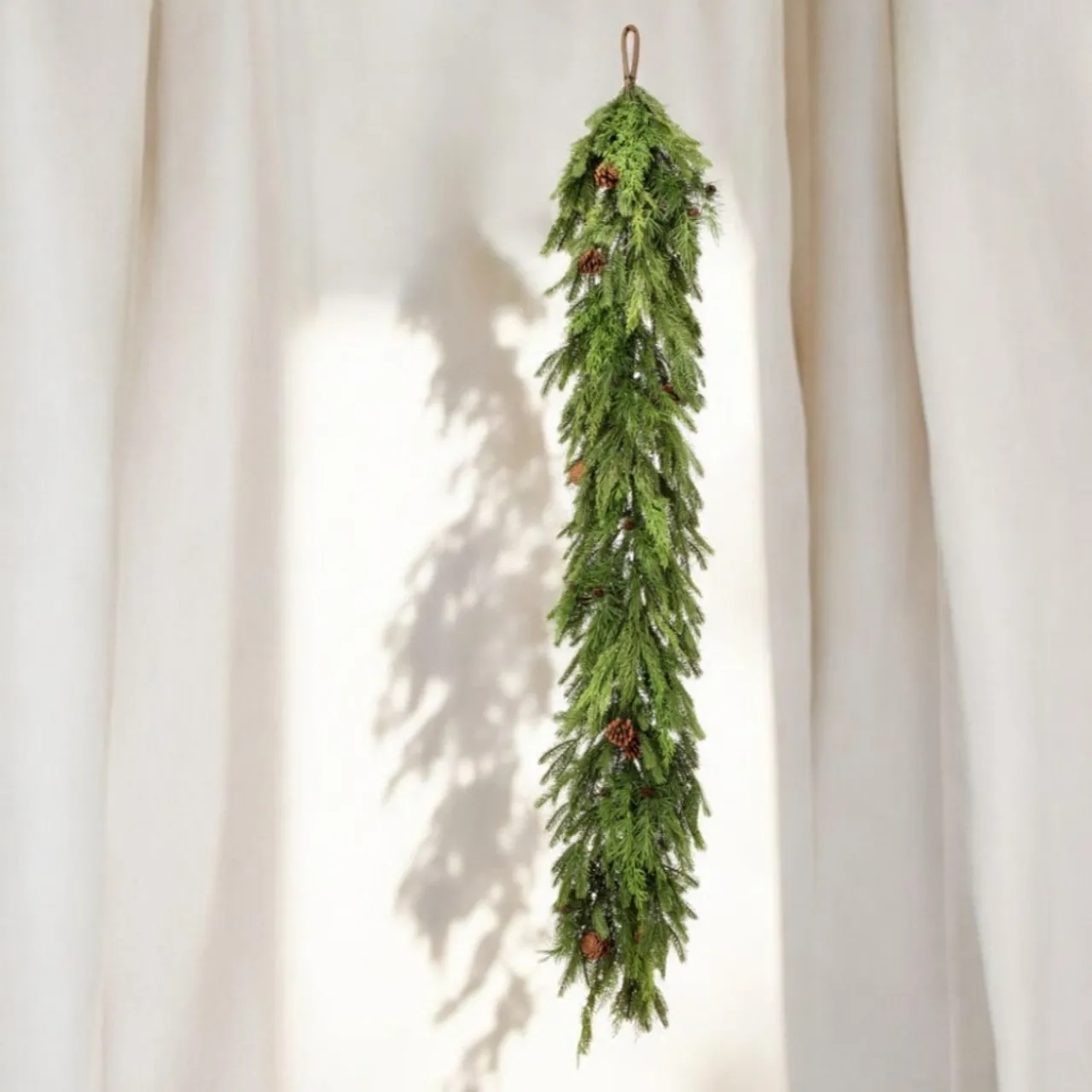 72x12 Inch Natural Touch Mix Evergreen Garland| Discount