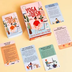 Yoga at Your Desk Cards| Hot