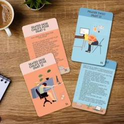 Yoga at Your Desk Cards| Hot